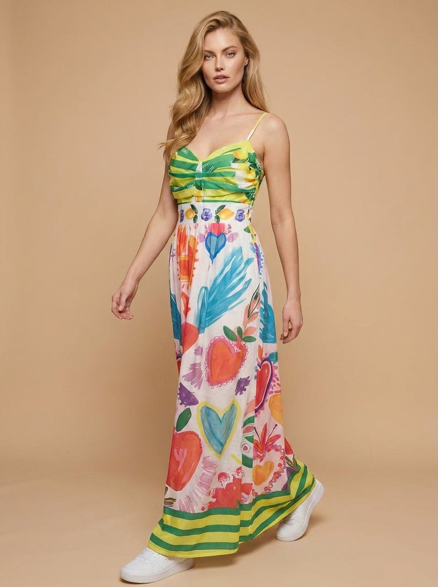 White long Beach dress