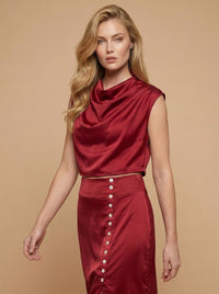 Satin Set With Bottoms