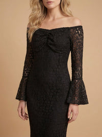 Dantel Dress Long off shoulder