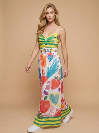 White long Beach dress